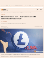 Litecoin retraces 6.5% - Can whales and ETF inflows lead to a reversal? - AMBCrypto