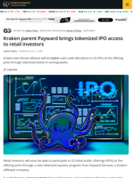 Payward Services Brings Retail Access to US IPO Allocations