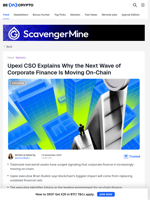Why The Future of Corporate Finance Is On-Chain
