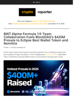 BDAG, Best Wallet Token & Remittix: 2025’s Top Crypto Presale Race