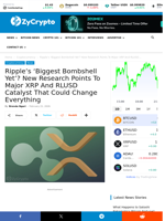 Ripple’s ‘Biggest Bombshell Yet’? New Research Points To Major XRP And RLUSD Catalyst That Could Change Everything ⋆ ZyCrypto