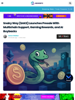 Year of the Snake Inspires New Crypto Contender Snaky Way ($AKE)