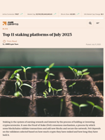 Top 11 staking platforms of July 2025 - AMBCrypto