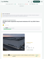 US data center expansion may boost emissions 42% by 2030: Sierra Club