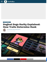 Doginal Dogs Rarity Explained: How Traits Determine Rank - TechBullion