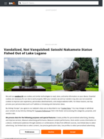 Vandalized, Not Vanquished: Satoshi Nakamoto Statue Fished Out of Lake Lugano - Brave New Coin