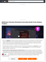 Malicious Chrome Extension Secretly Steals From Solana Traders - Brave New Coin
