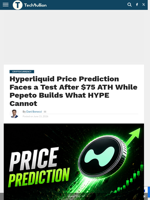 Hyperliquid Price Prediction Faces a Test After $75 ATH While Pepeto Builds What HYPE Cannot - TechBullion