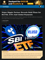 Major Ripple Partner Reveals Bold Plans for RLUSD, ETFs And Global Payments