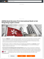 AMINA Bank Becomes First International Bank to Get Hong Kong Crypto License - Brave New Coin