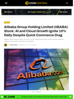 Alibaba Group Holding Limited ($BABA) Stock: AI and Cloud Growth Ignite 19% Rally Despite Quick Commerce Drag