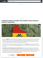 Tether's USDT Massive Adoption in Bolivia to Benefit Top Altcoin Best Wallet Token