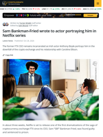 Actor Anthony Boyle Contacted Ex-FTX CEO as Part of Netflix Portrayal