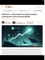 Optimism - Assessing how whale buying is pushing OP's price towards $0.166 - AMBCrypto