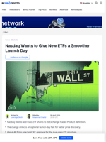 Nasdaq Has a New Rule for Crypto ETFs, And It’s Good