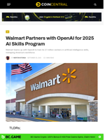Walmart Partners with OpenAI for 2025 AI Skills Program - CoinCentral