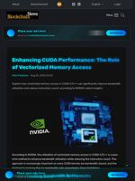 Enhancing CUDA Performance: The Role of Vectorized Memory Access - Blockchain.News