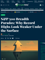 S&P 500’s Breadth Paradox at Record Highs