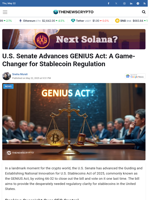 U.S. Senate Advances GENIUS Act: A Game-Changer for Stablecoi