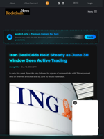 Iran Deal Odds Hold Steady as June 30 Window Sees Active Trading - Blockchain.News
