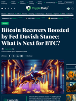Bitcoin Recovers Boosted by Fed Dovish Stance: What is Next for BTC? - Crypto Daily