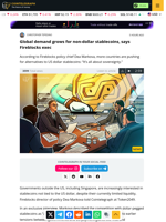 Global demand grows for non-dollar stablecoins, says Fireblocks exec