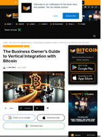 The Business Owner's Guide To Vertical Integration With Bitcoin