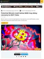 Bitcoin Recovery Time Extends If Selloff Deepens Below $60K