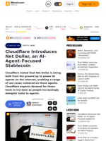 Cloudflare Introduces Net Dollar, an AI-Agent–Focused Stablecoin – Crypto News Bitcoin News