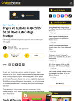 Crypto VC Explodes in Q4 2025: $8.5B Floods Later-Stage Startups
