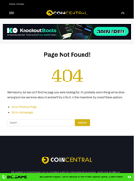 Page not found - CoinCentral