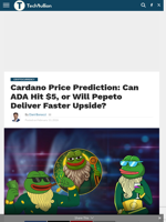 Cardano Price Prediction: Can ADA Hit $5, or Will Pepeto Deliver Faster Upside? - TechBullion