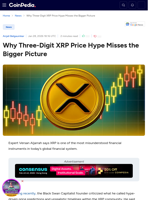 Why Three-Digit XRP Price Hype Misses the Bigger Picture