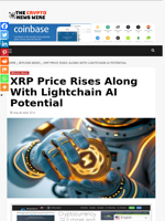 XRP Price Rises Along With Lightchain AI Potential - The Crypto News Wire