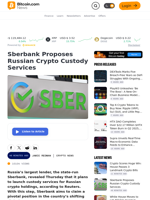 Sberbank Proposes Russian Crypto Custody Services – Crypto News Bitcoin News