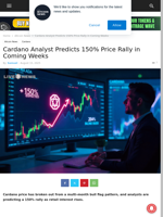 Cardano Analyst Predicts 150% Price Rally in Coming Weeks | Live Bitcoin News