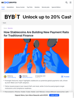How Stablecoins Are Transforming Traditional Finance Payments
