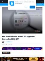 XRP Marks Another Win As SEC Approves Grayscale’s GDLC ETF | Bitcoinist.com