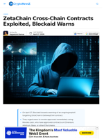 ZetaChain Cross-Chain Contracts Exploited, Blockaid Warns