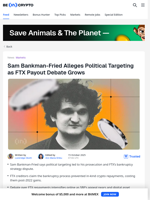 GETTR Exposé: How Politics Allegedly Decided SBF's Fate