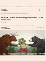 PEPE's $3.36mln whale dump jolts Binance – What comes next? - AMBCrypto