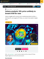 Solana ETFs see first outflows: Is the SOL price recovery done for now?