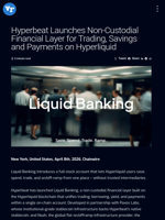 Hyperbeat Launches Non-Custodial Financial Layer for Trading, Savings and Payments on Hyperliquid | Visionary Financial