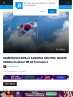 KRW1 Stablecoin Launches On Avalanche Ahead Of Regulation