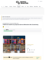 California wealth tax proposal alarms billionaires like Zuckerberg