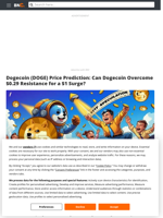 Dogecoin (DOGE) Price Prediction: Can Dogecoin Overcome $0.29 Resistance for a $1 Surge? - Brave New Coin