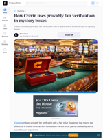 How Cravin uses provably fair verification in mystery boxes