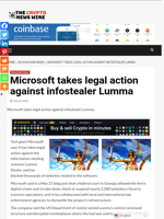 Microsoft takes legal action against infostealer Lumma - The Crypto News Wire