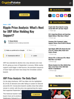 Ripple Price Analysis: What’s Next for XRP After Holding Key Support?