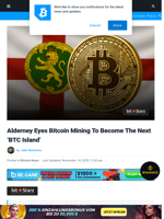 Alderney Eyes Bitcoin Mining To Become The Next 'BTC Island'